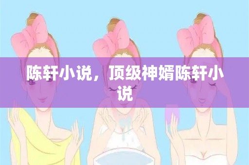 陈轩小说，顶级神婿陈轩小说